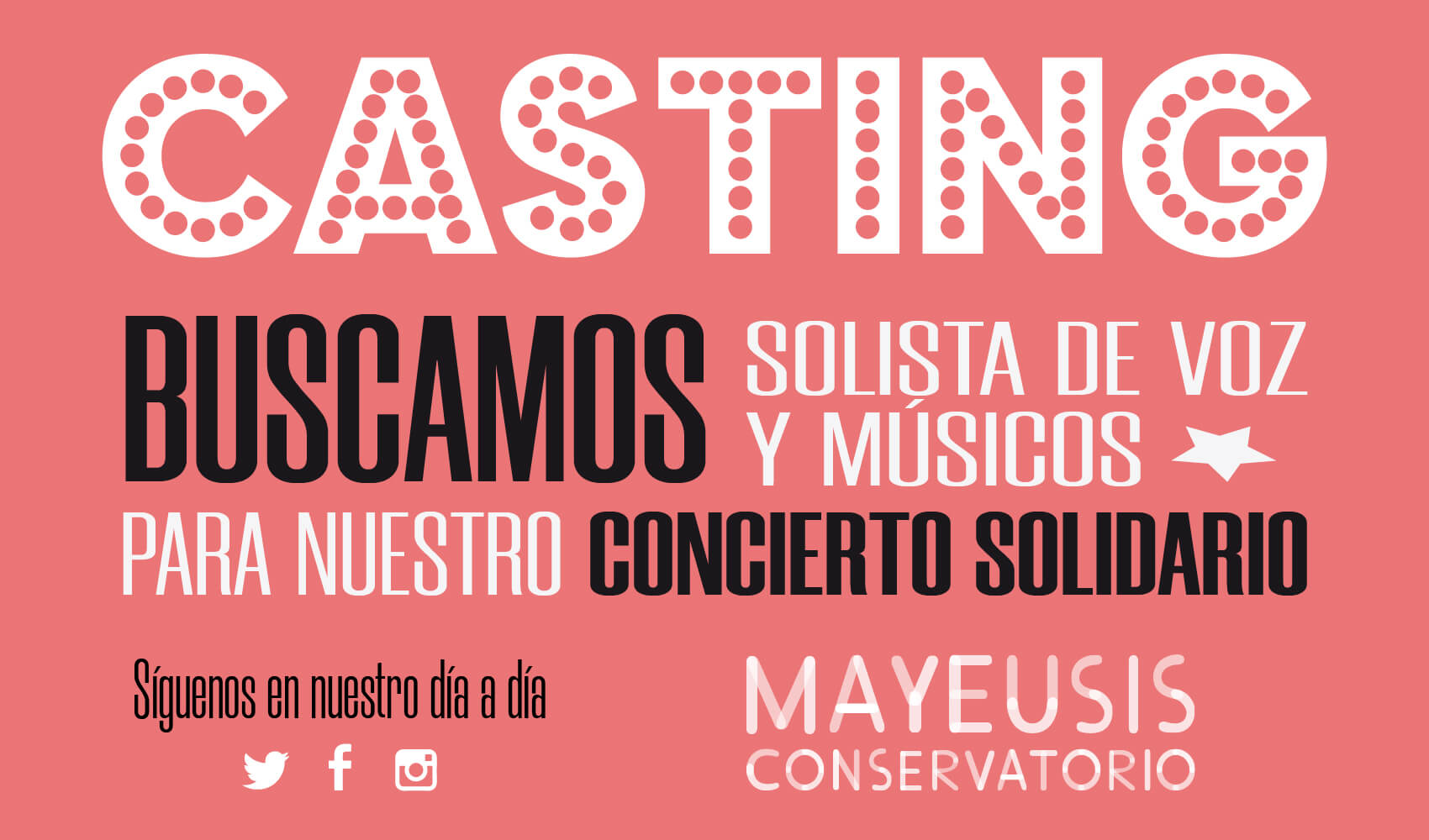 casting musical unicef vigo galicia opera musica mayeusis conservatorio luces navidad superior pontevedra